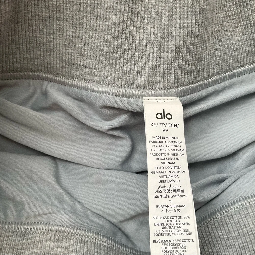 Alo Yoga Accolade Skirt Athletic Heather Grey XS